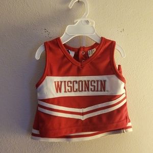 Wisconsin badgers cheer leader costume